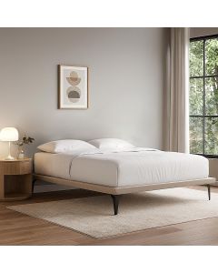 Cama Japonesa Toquio Queen Linho Bege